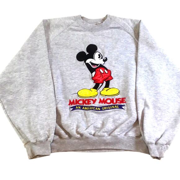 Mickey Mouse Disney Store Sweatshirt American Original Med - Picture 1 of 4